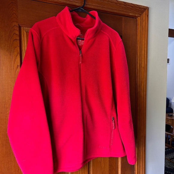 Ladies size 2X (16-18) Lands End Fleece Jacket - Picture 1 of 5